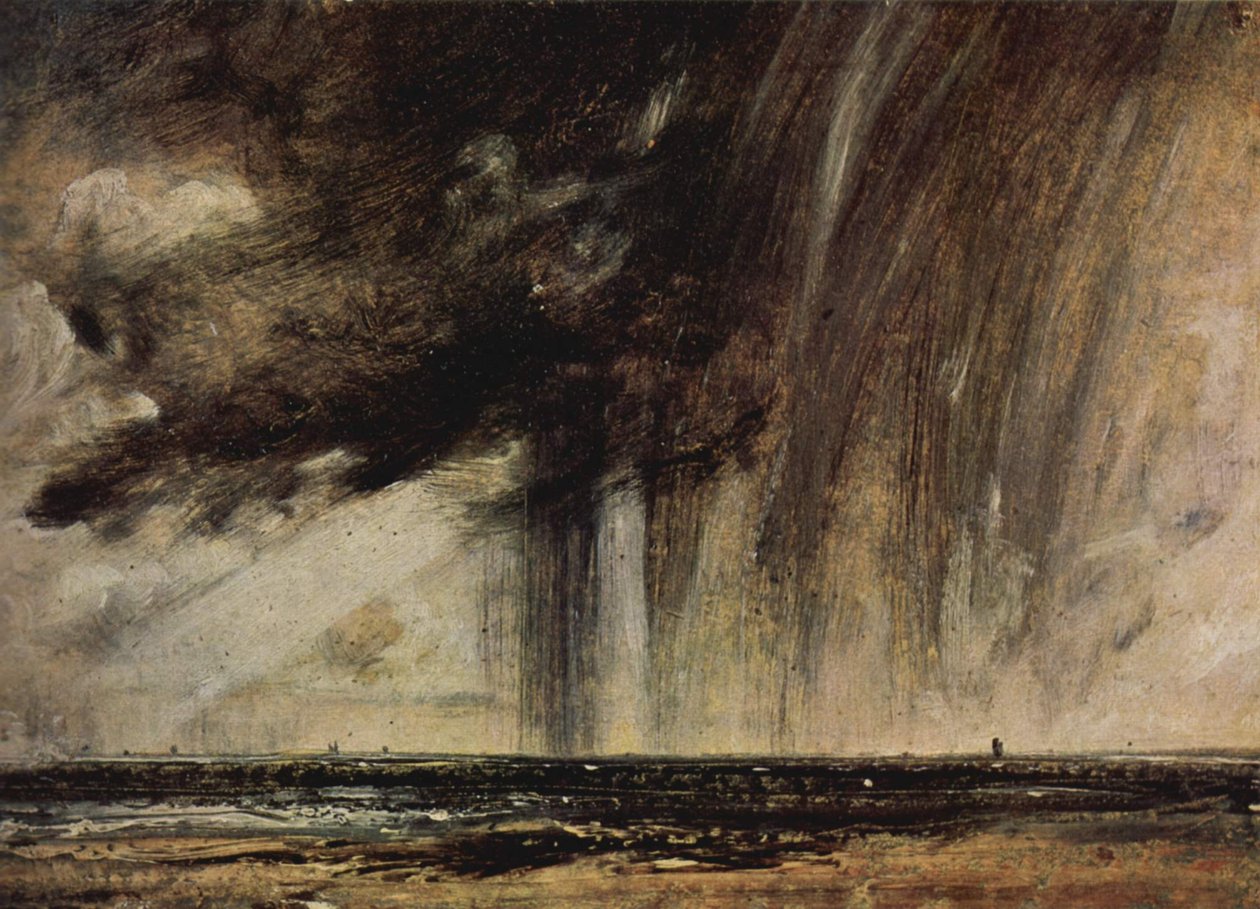 Tengerképi tanulmány esőfelhővel alkotó: John Constable