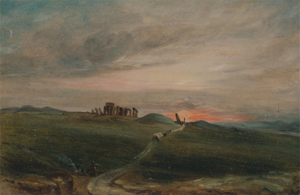 Stonehenge a naplementében alkotó: John Constable