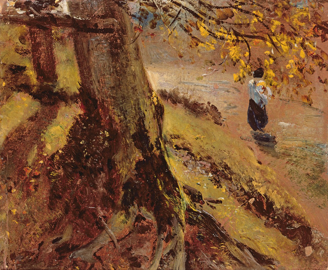 Fatörzsek tanulmányozása alkotó: John Constable