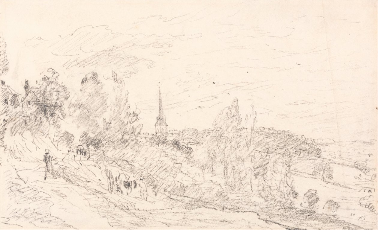 Kilátás Arundel közelében alkotó: John Constable