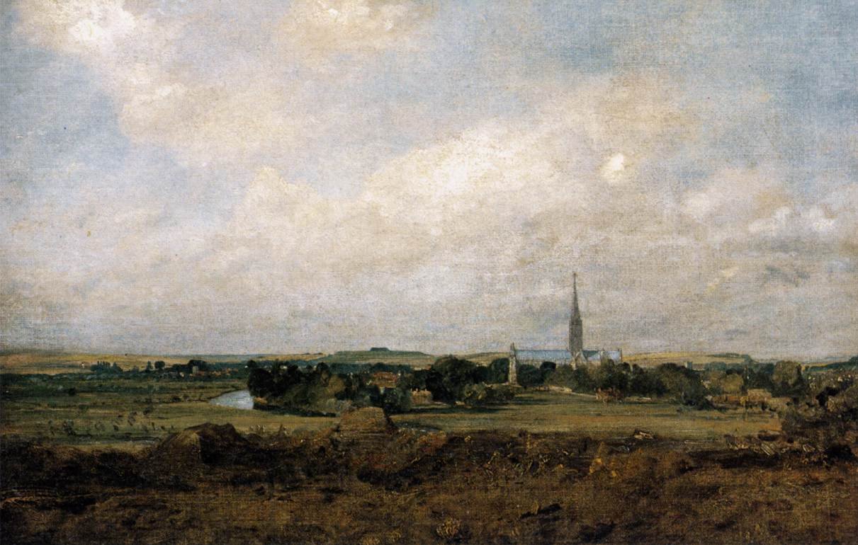 Kilátás Salisbury -re alkotó: John Constable