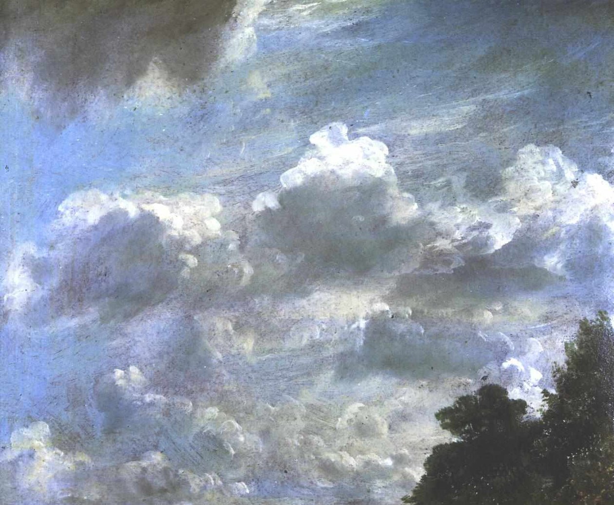 Felhő tanulmányok alkotó: John Constable
