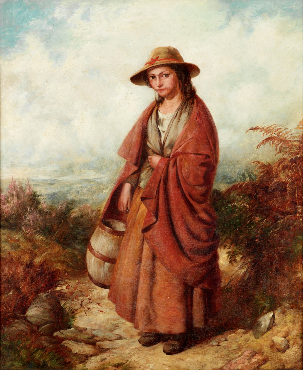 Egy walesi tejeslány alkotó: John Corbould