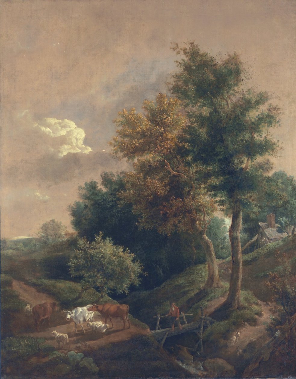 Egy közös terület széle, 1815 körül alkotó: John Crome