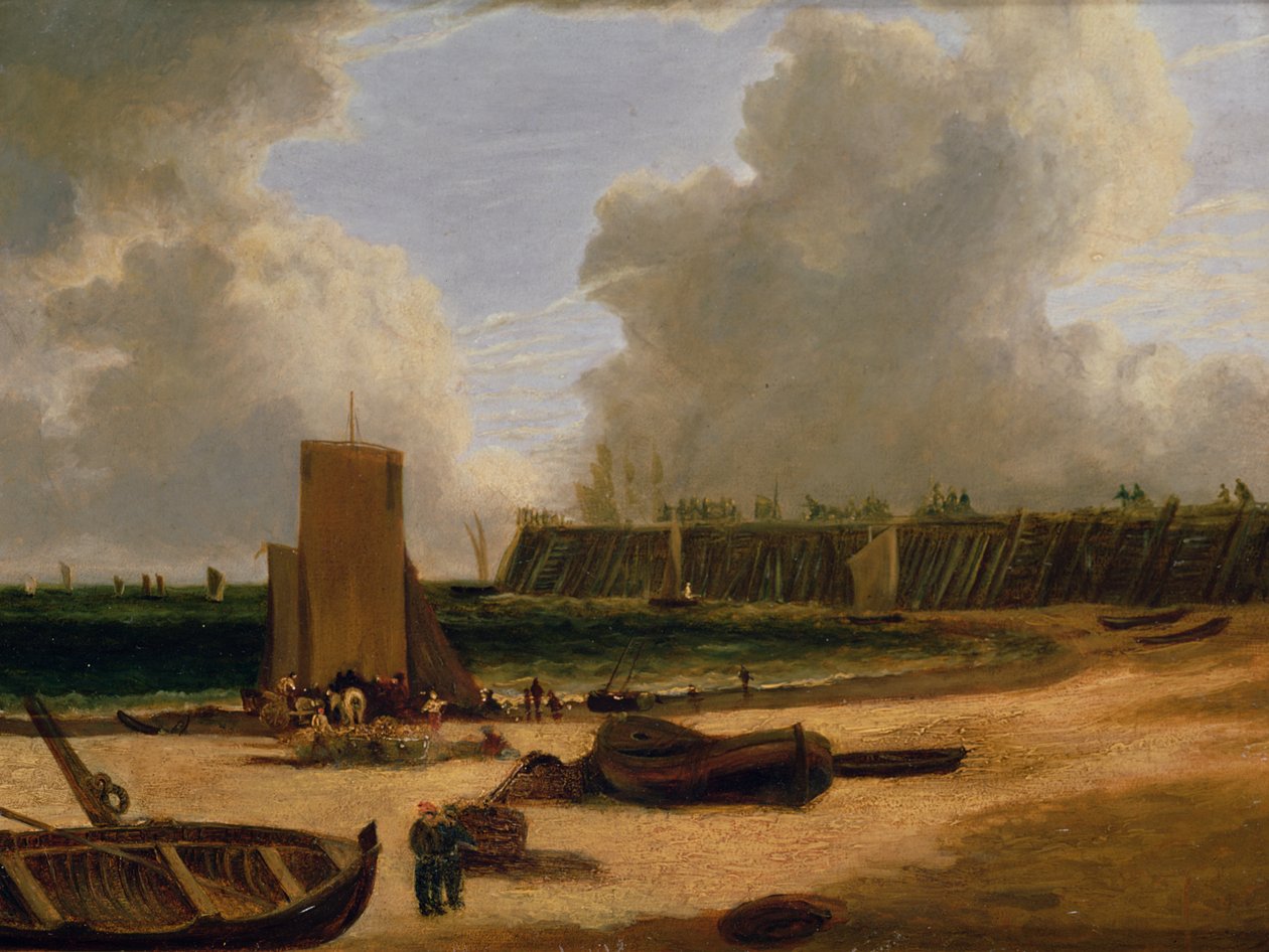 Yarmouth régi mólója alkotó: John Crome