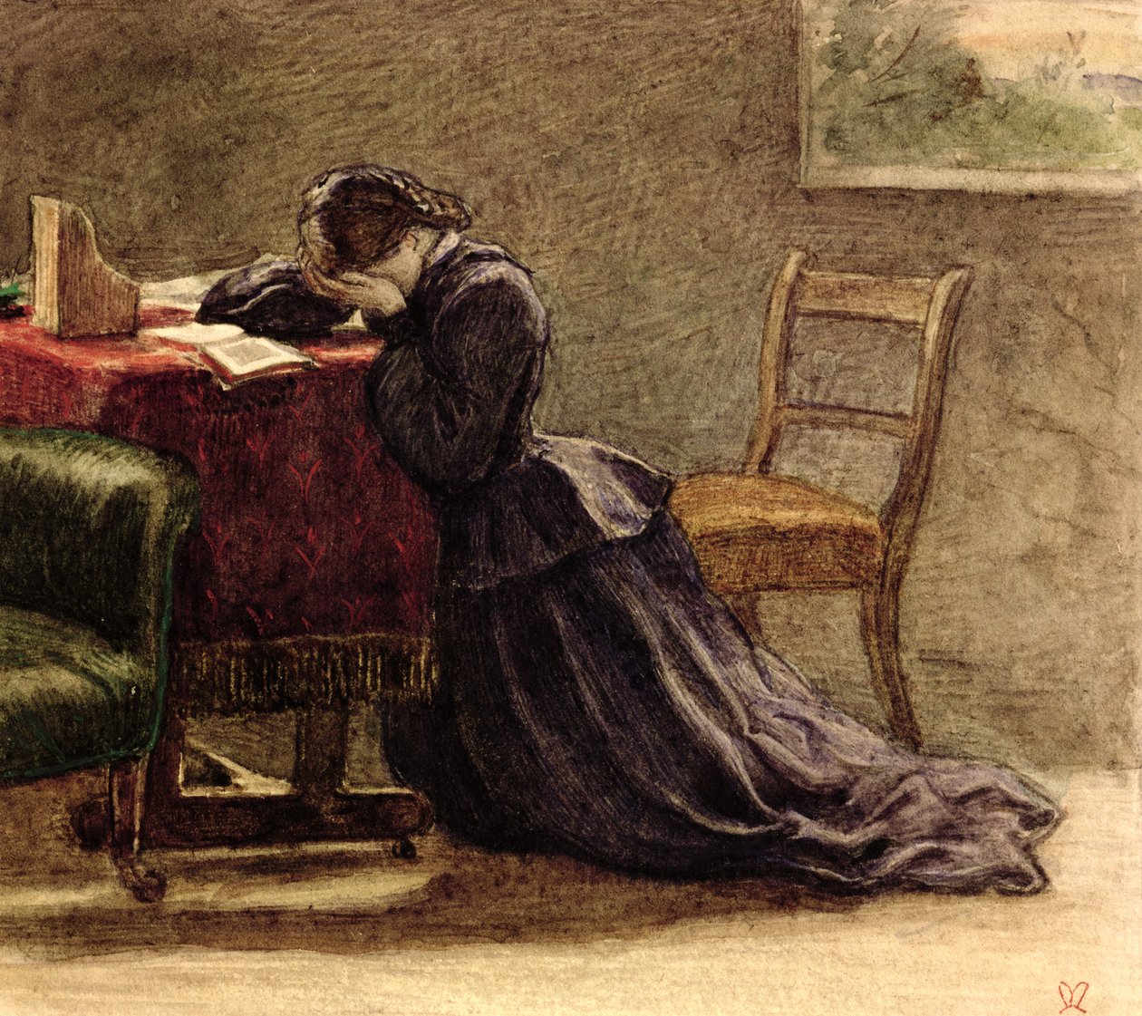 Egy feleség alkotó: John Everett Millais