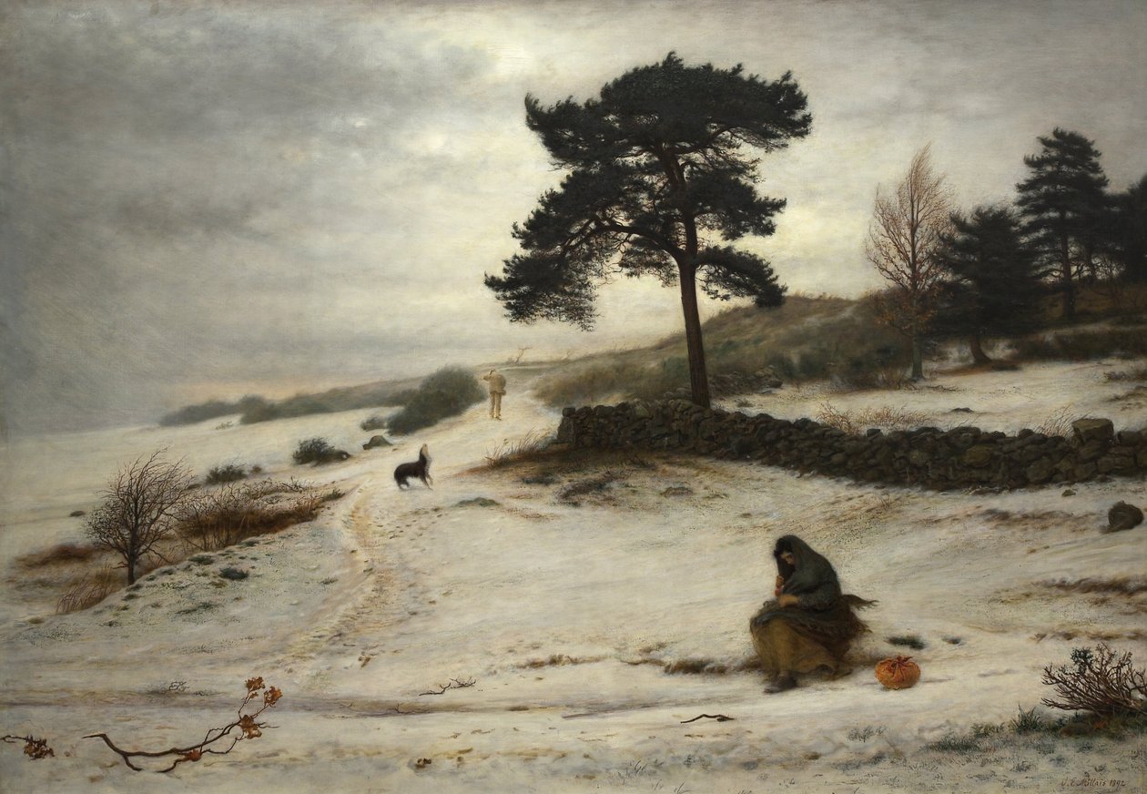 Fújj fúj Téli szél alkotó: John Everett Millais