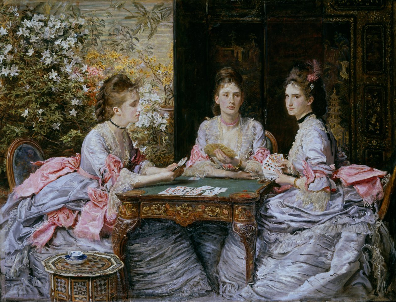 A szívek Trumps alkotó: John Everett Millais