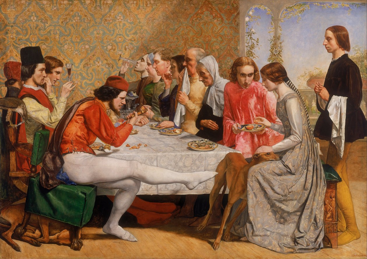 Izabella alkotó: John Everett Millais