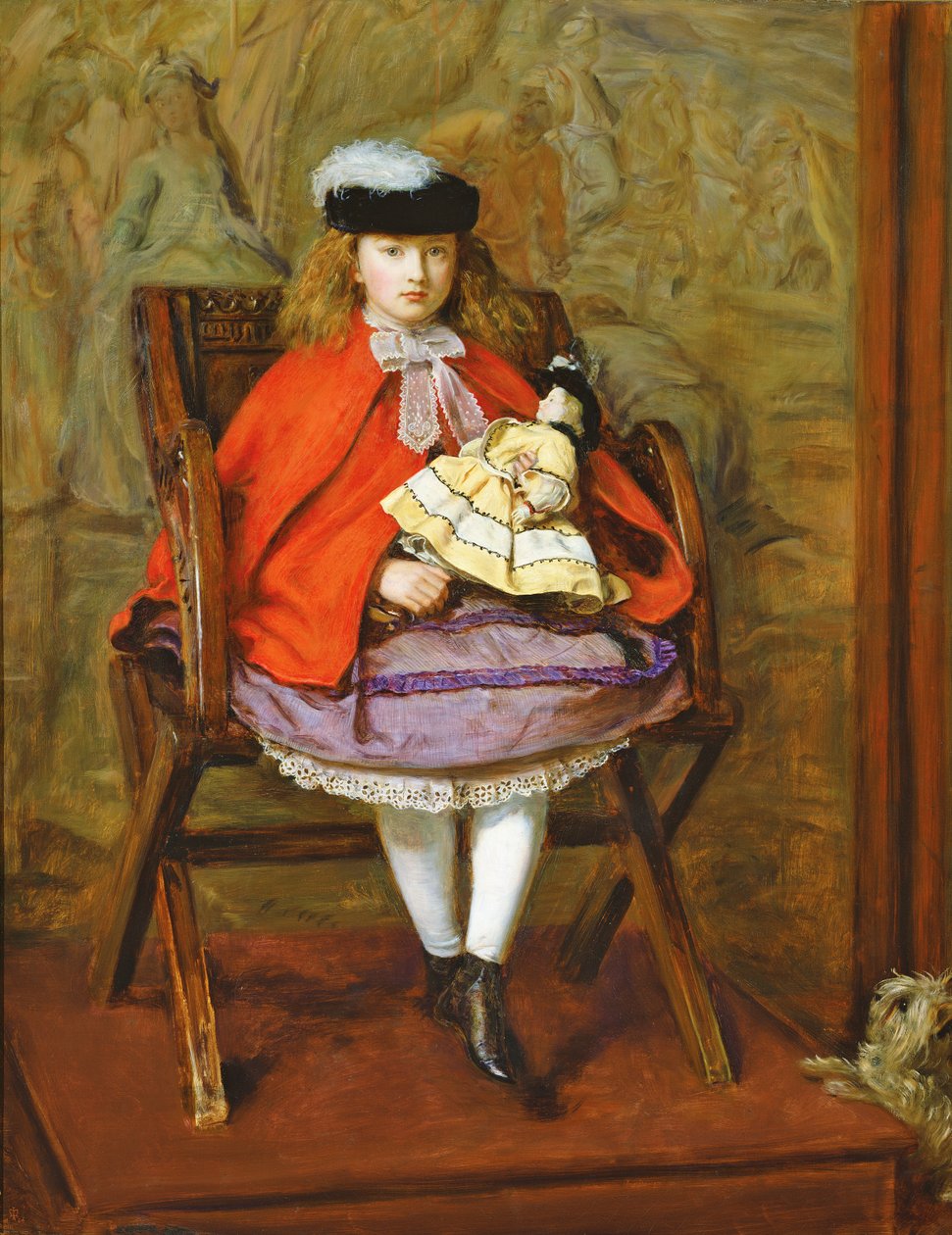 Lilly Noble, 1863-64 alkotó: John Everett Millais