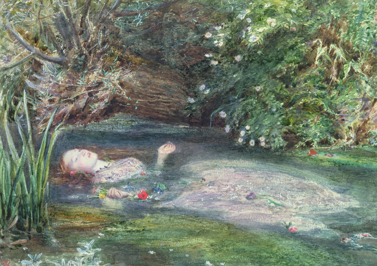 Ophelia alkotó: John Everett Millais