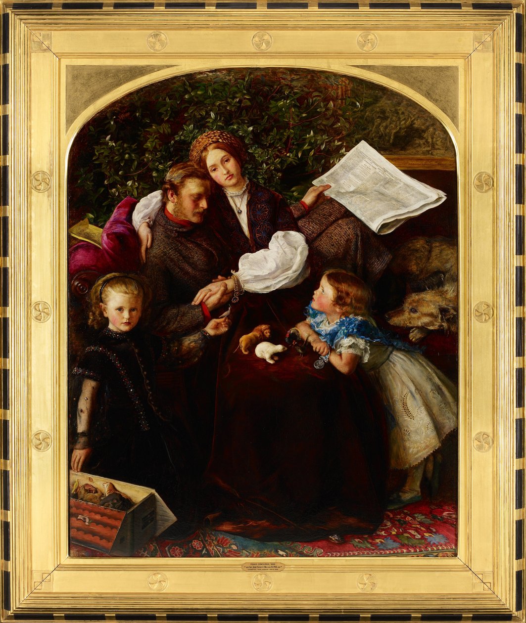 A béke megkötött alkotó: John Everett Millais
