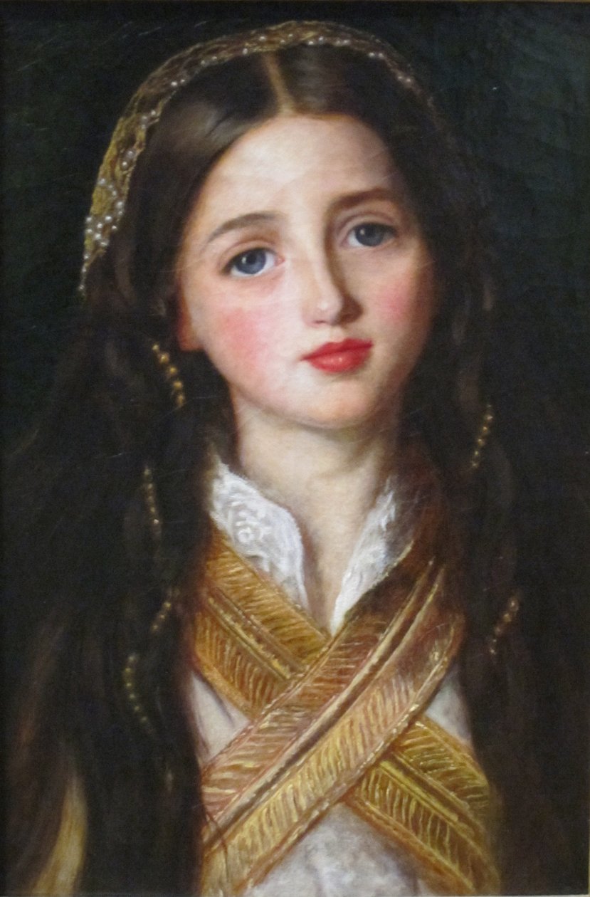 Alice Gray portréja alkotó: John Everett Millais