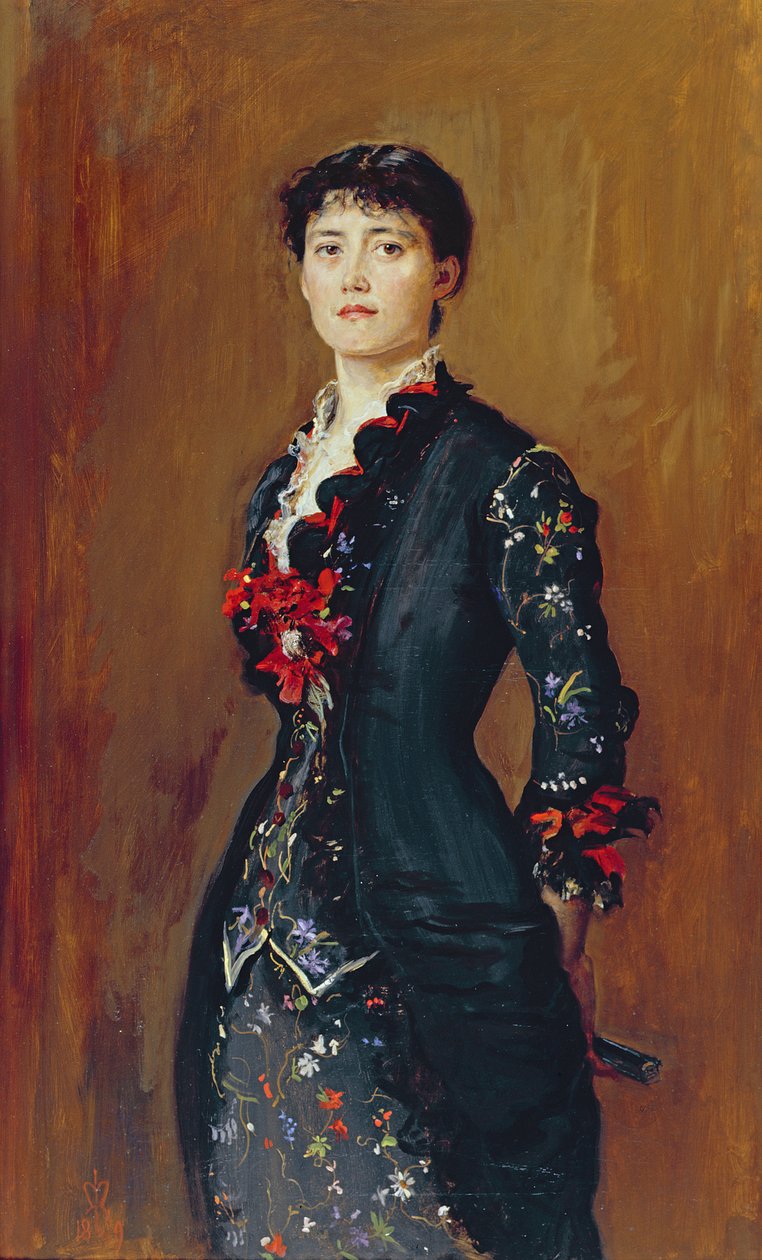 Louise Jopling portréja, 1879 alkotó: John Everett Millais
