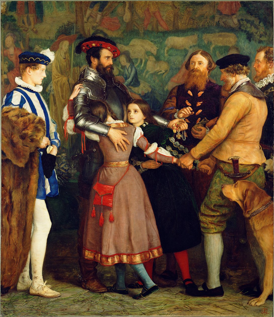 A váltságdíj, 1860-62 alkotó: John Everett Millais