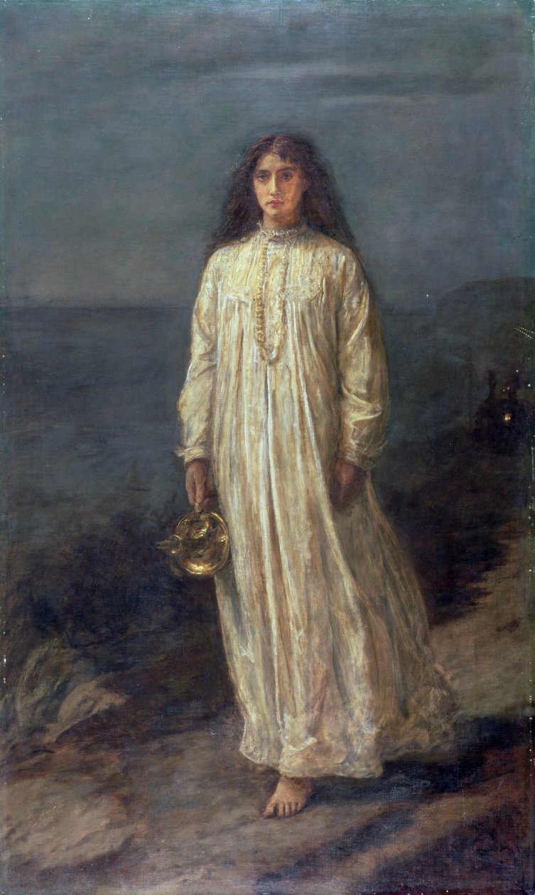 A szomnambulista, 1871 alkotó: John Everett Millais