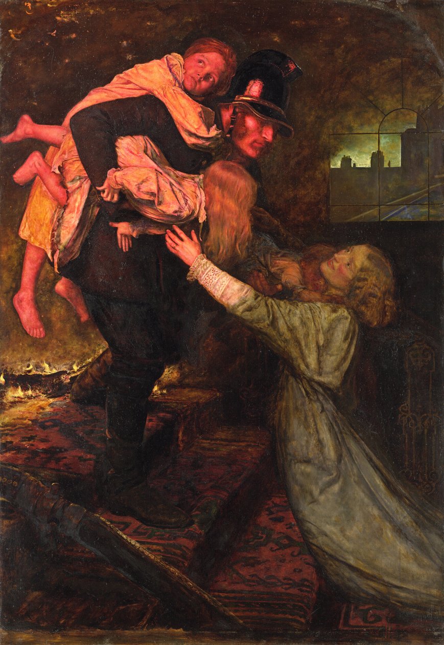 A megmentés alkotó: John Everett Millais