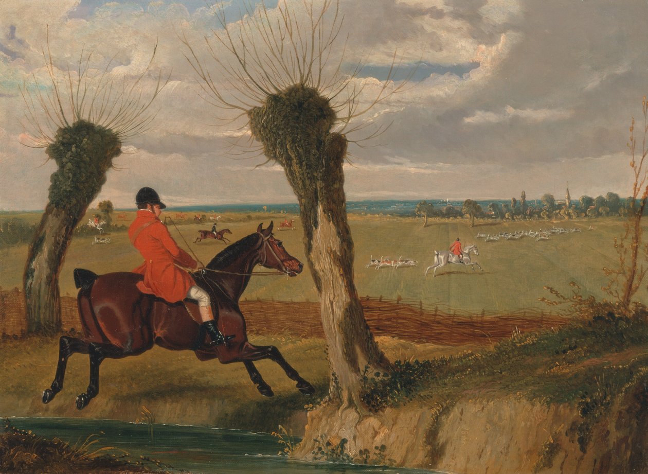 Suffolkvadászat- teljes kiáltás alkotó: John F. Herring