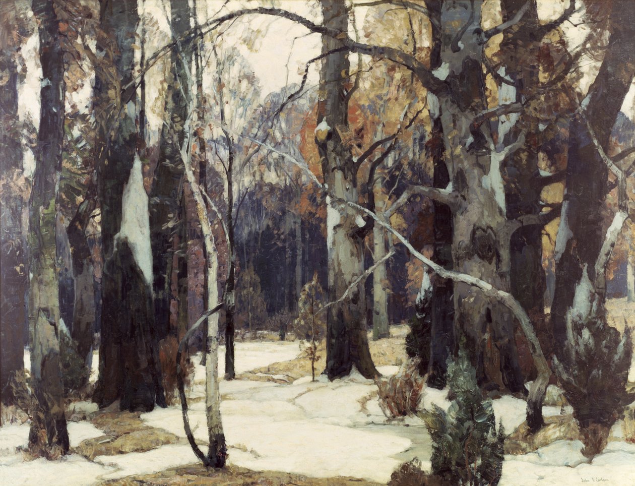 Forest Vistas, 1932 körül alkotó: John Fabian Carlson