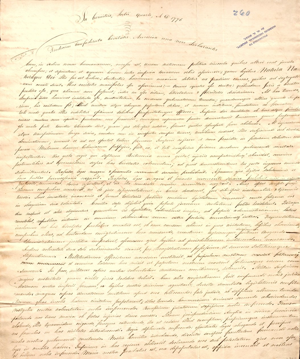 Farmer küldte Jeffersonnak október 4-i levelével együtt. alkotó: John Farmer
