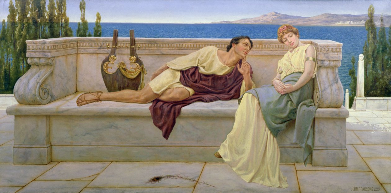 A szerelem hajnala, 1888 alkotó: John Featherstone Parsons