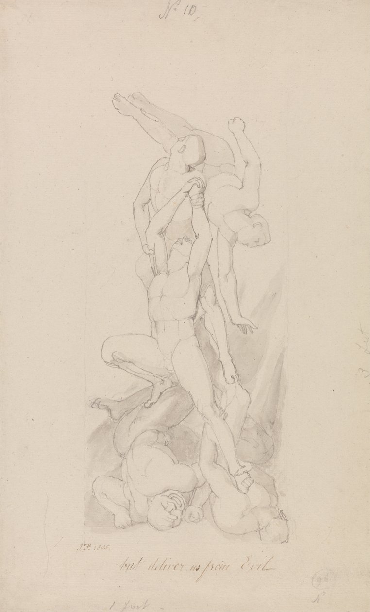 De szabadíts meg minket a gonosztól alkotó: John Flaxman