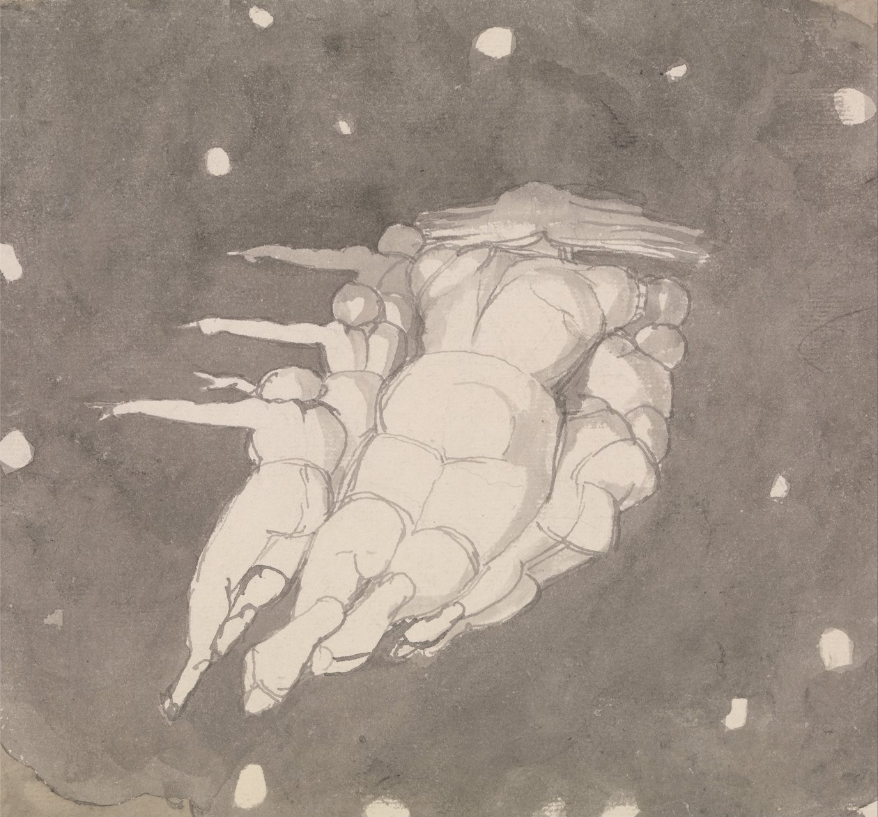 A mennyek teremtése alkotó: John Flaxman