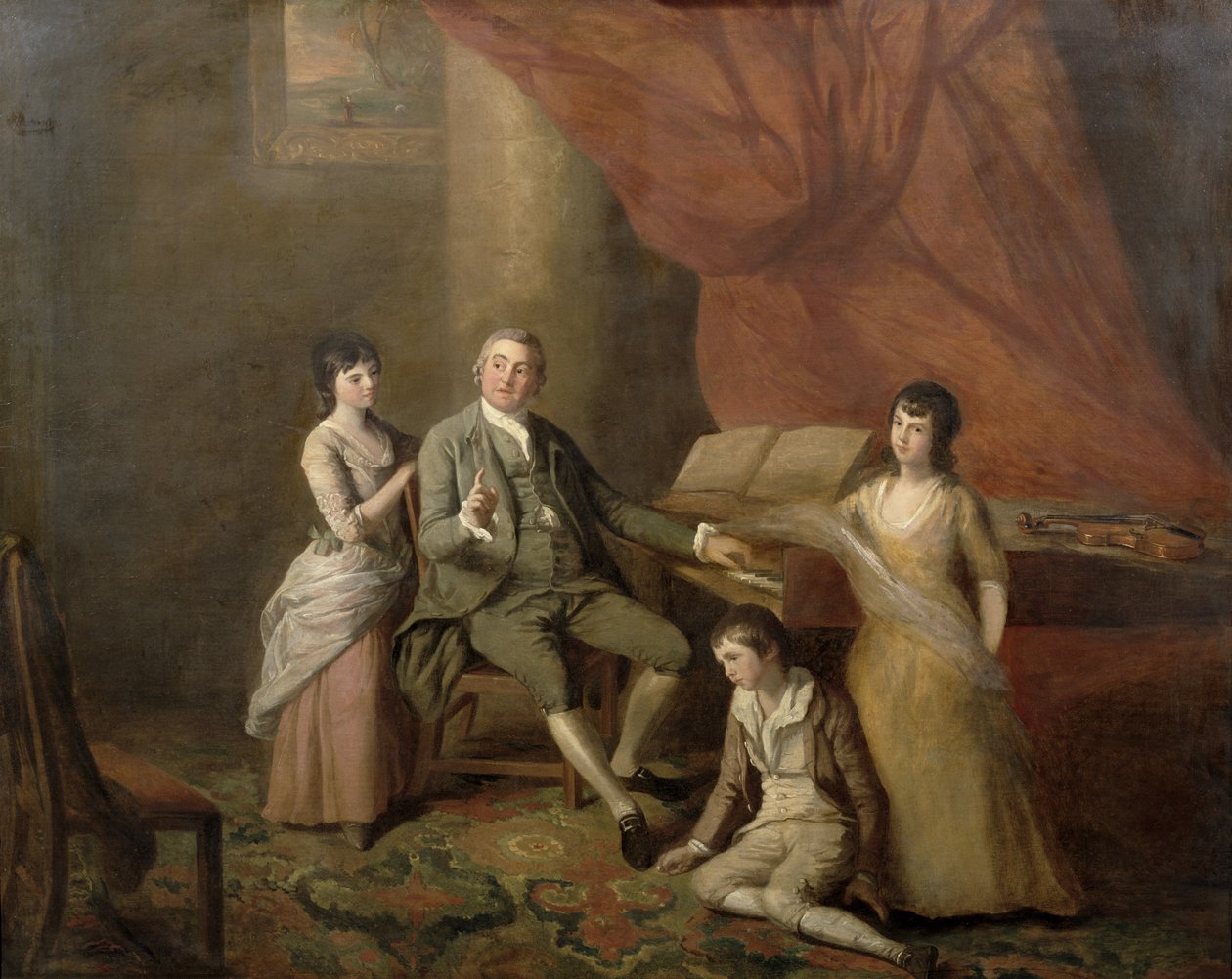 Felice de Giardini (1716-96) alkotó: John Francis Rigaud