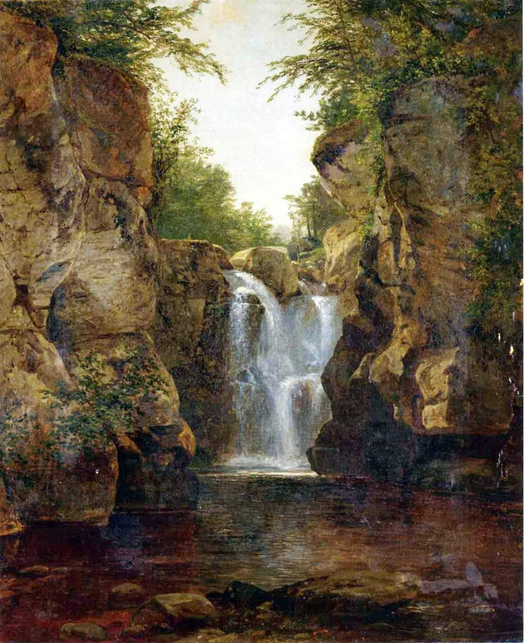 Bish Bash vízesés, 1855-60 alkotó: John Frederick Kensett