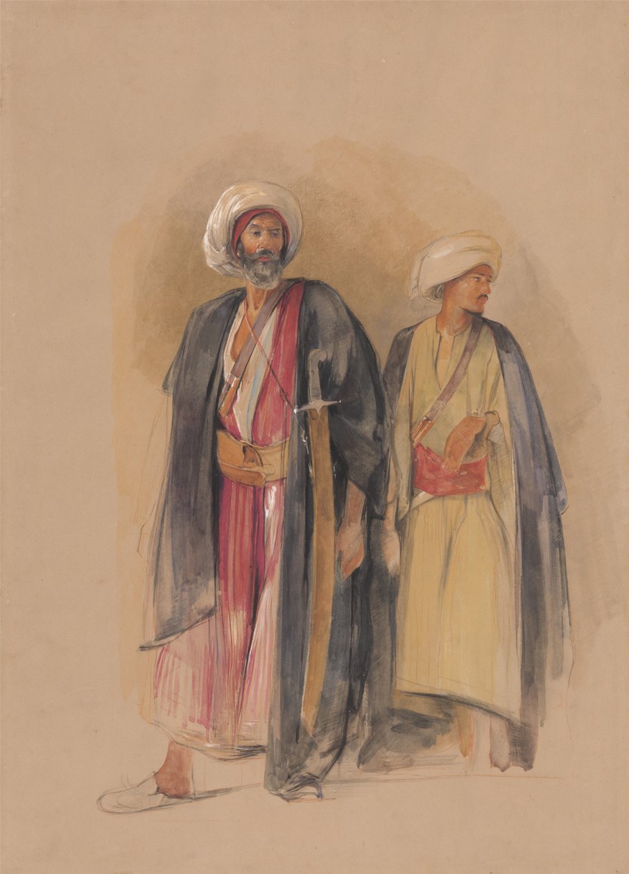 Sheik Husszein, Gebel Tor és fia alkotó: John Frederick Lewis