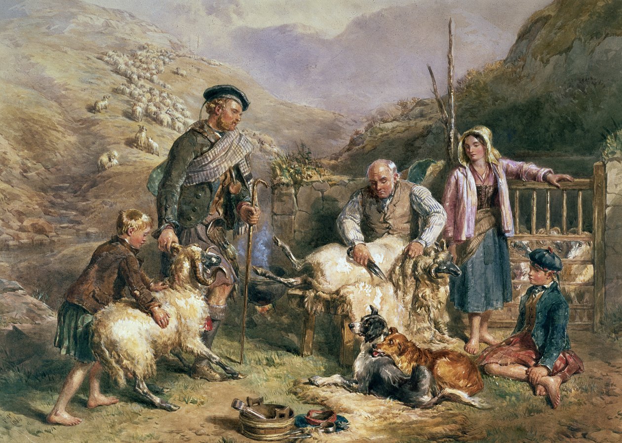 Birkanyírás alkotó: John Frederick Tayler