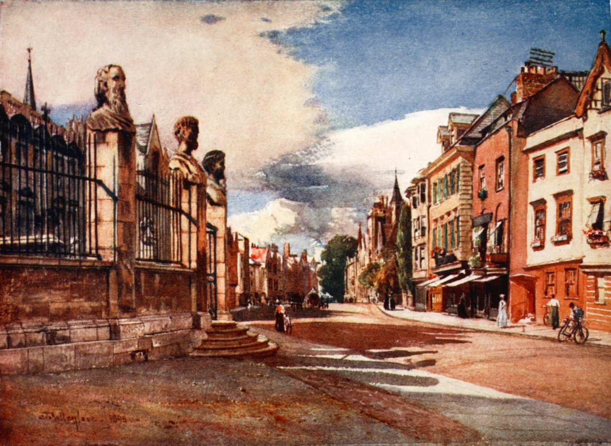 Broad Street, nyugati irányban, 1903 alkotó: John Fulleylove