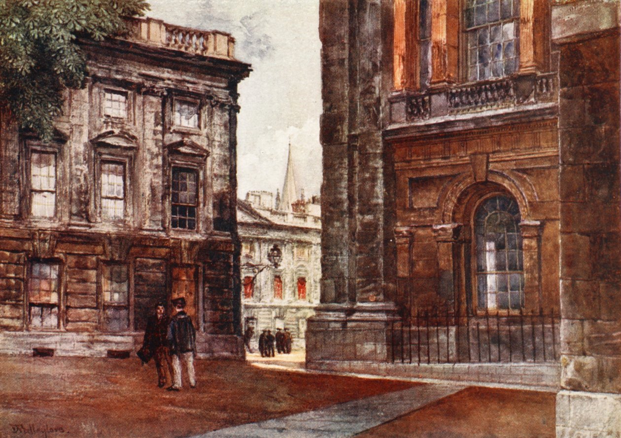 Christ Church, Peckwater Quadrangle, 1903 alkotó: John Fulleylove