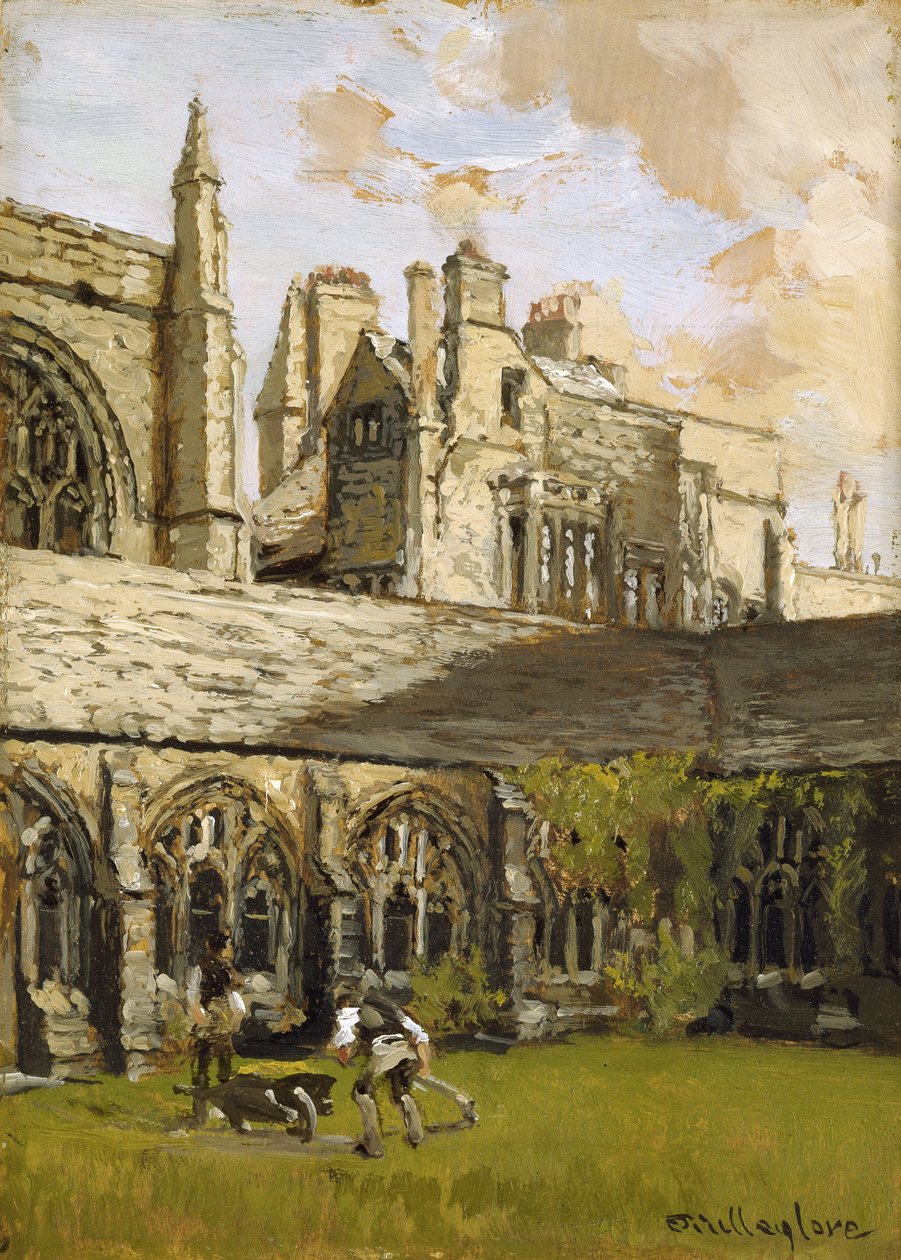 A New College kerengője, Oxford alkotó: John Fulleylove