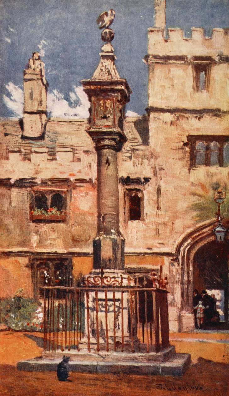 Corpus Christi College, 1903 alkotó: John Fulleylove