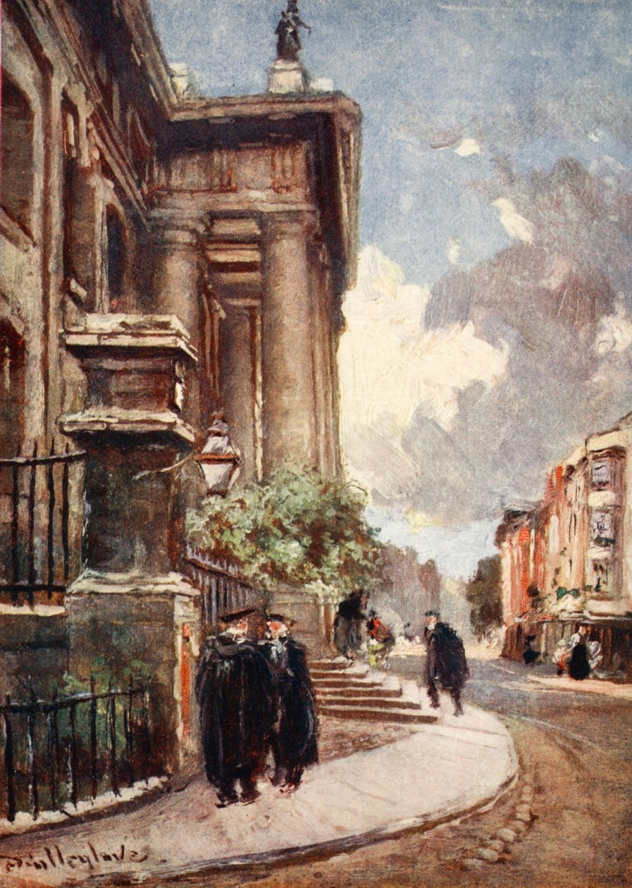 A Clarendon épület, Broad Street, 1903 alkotó: John Fulleylove
