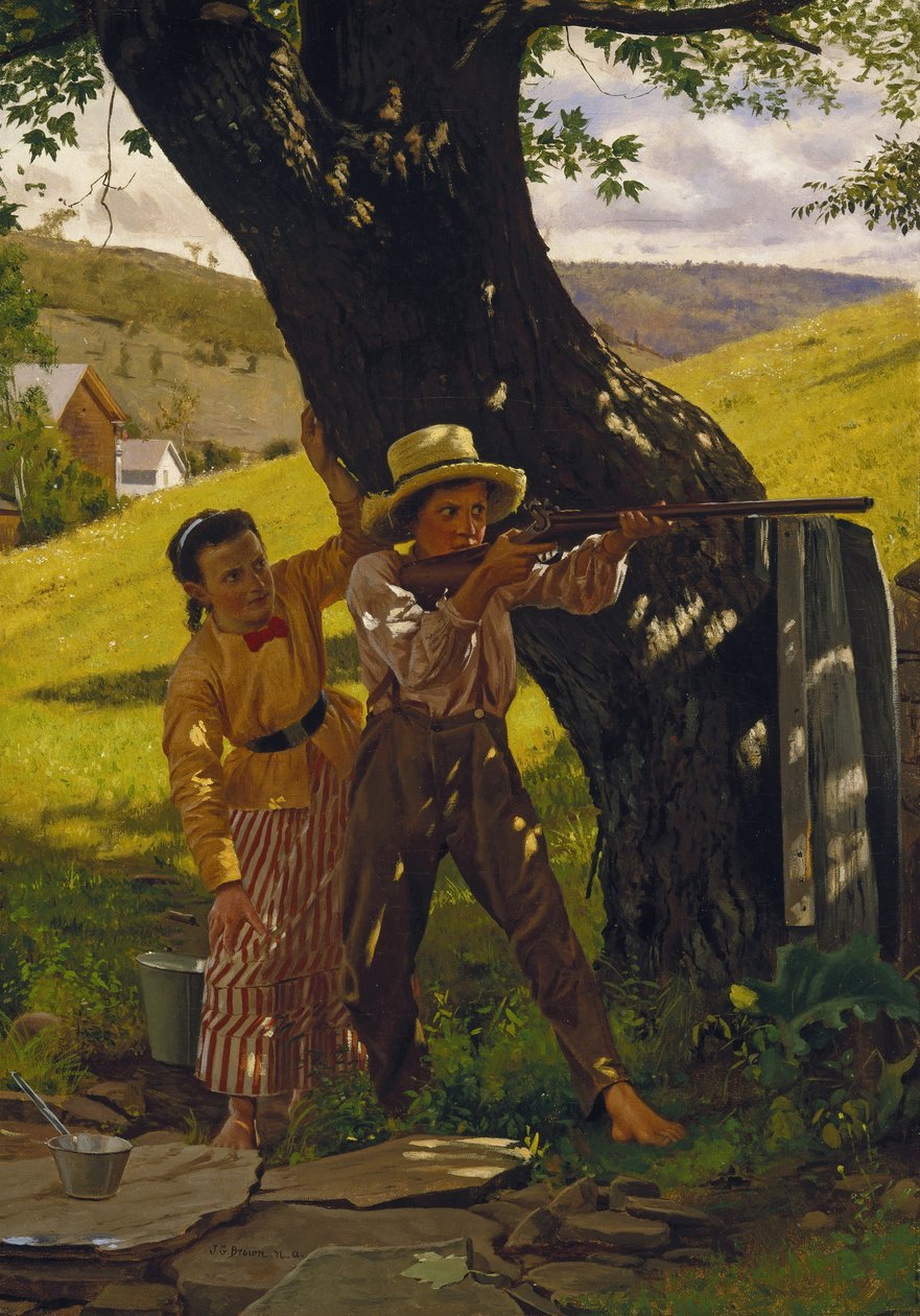 Egy biztos lövés alkotó: John George Brown