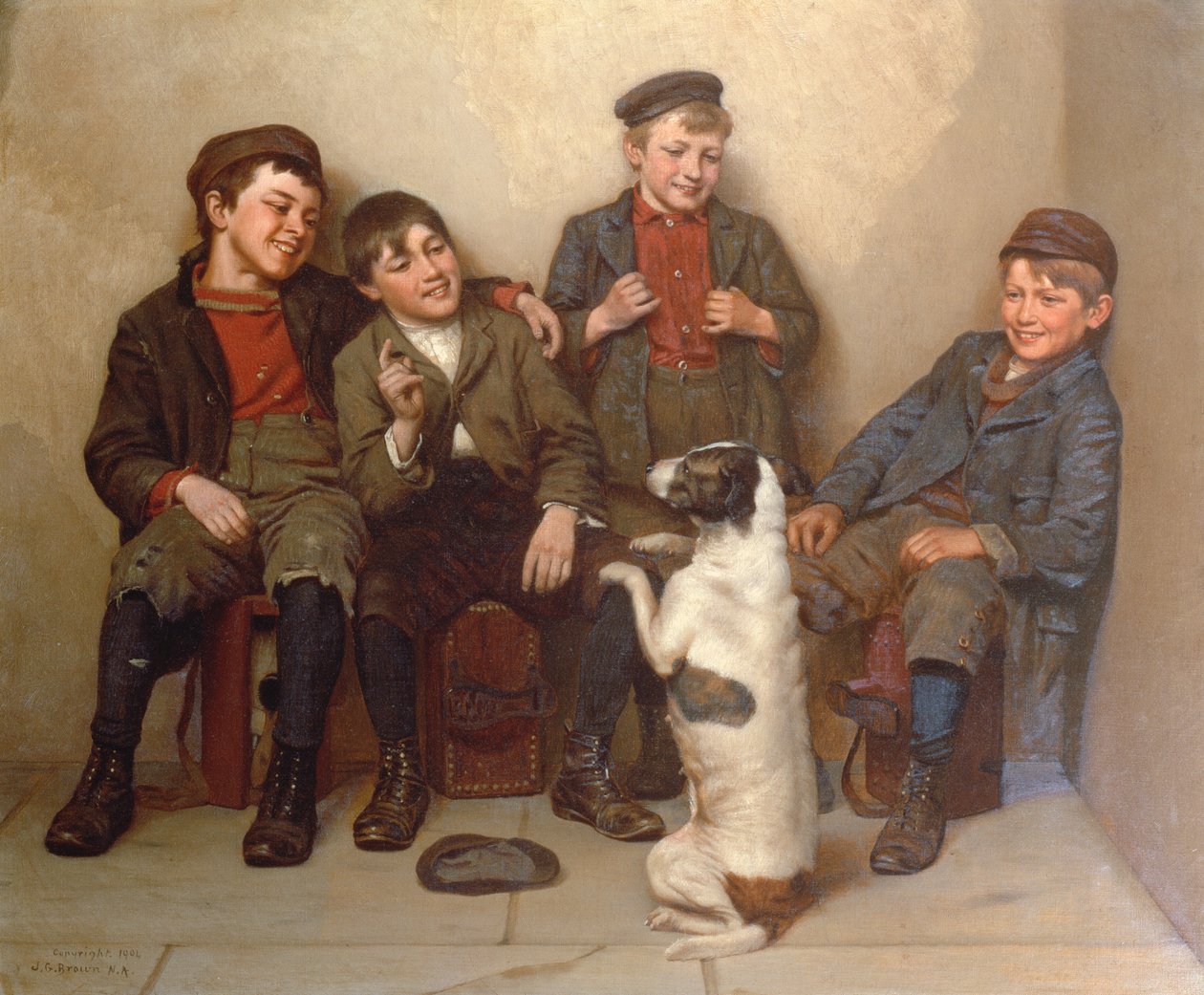Egyikük akar lenni alkotó: John George Brown