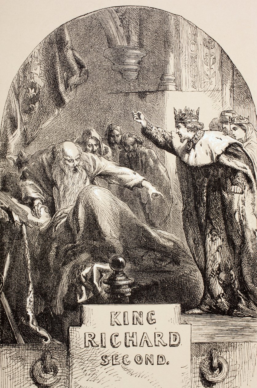 Richard II, 1890 alkotó: John Gilbert