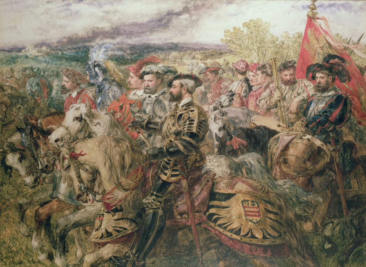 Az Aranyszövet mezője, 1520 alkotó: John Gilbert