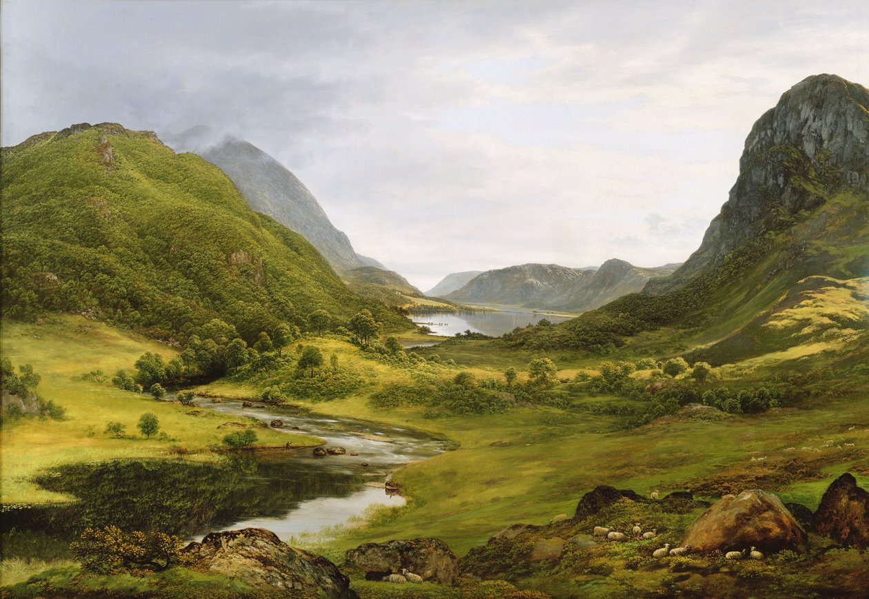 Thirlmere (olaj) alkotó: John Glover