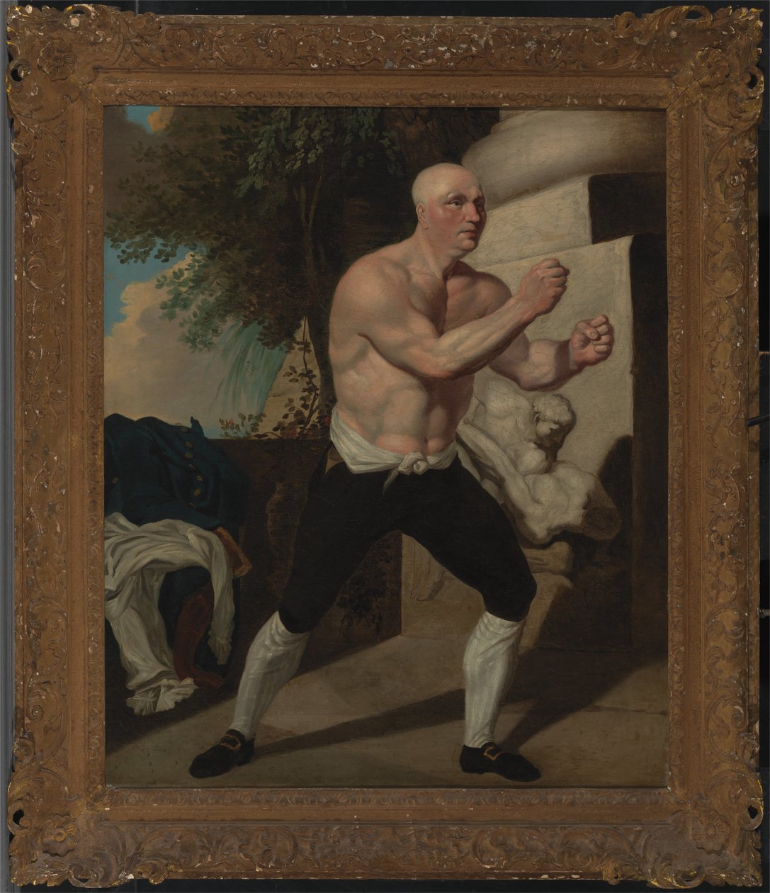 Jack Broughton, a bokszoló alkotó: John Hamilton Mortimer