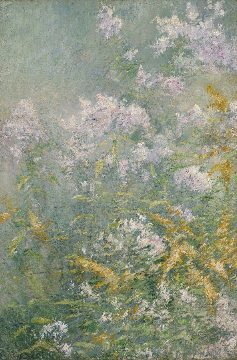 Réti virágok (Golden Rod és Wild Aster) alkotó: John Henry Twachtman