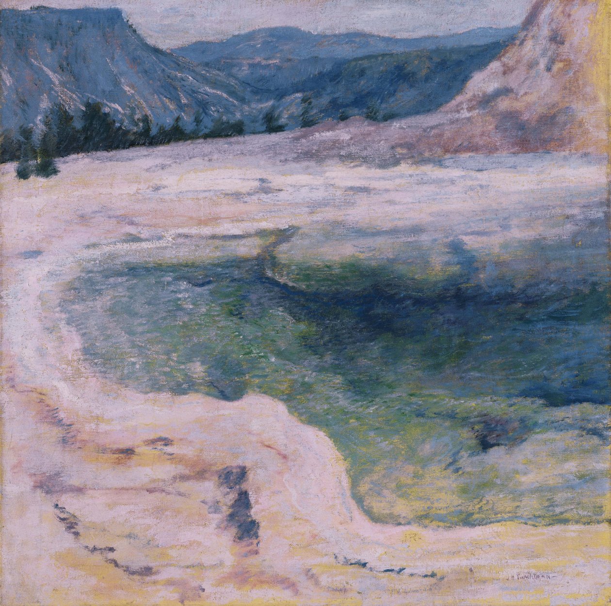 A smaragd medence alkotó: John Henry Twachtman