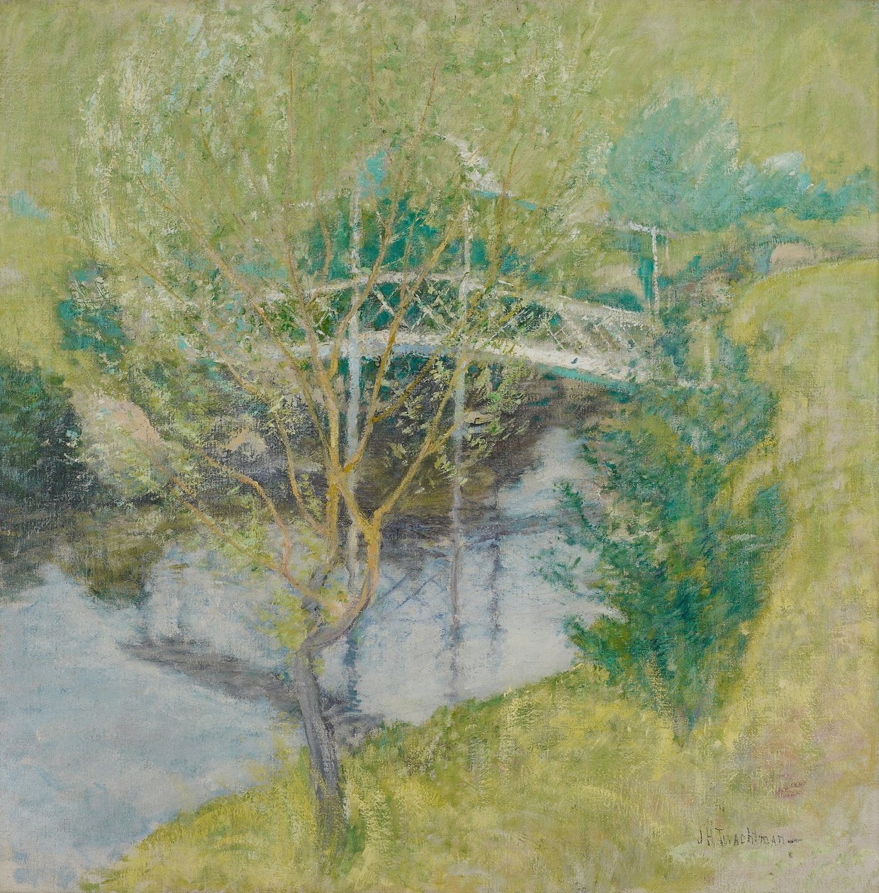 A Fehér Híd alkotó: John Henry Twachtman