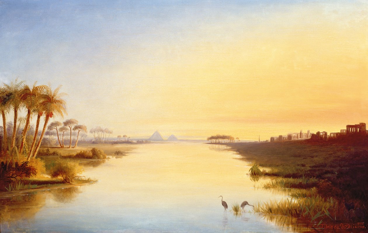 Egyiptomi Oázis, 1866 alkotó: John Inesco Williams