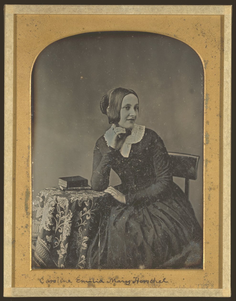 Caroline Emilia Mary Herschel portréja alkotó: John Jabez Edwin Paisley Mayall