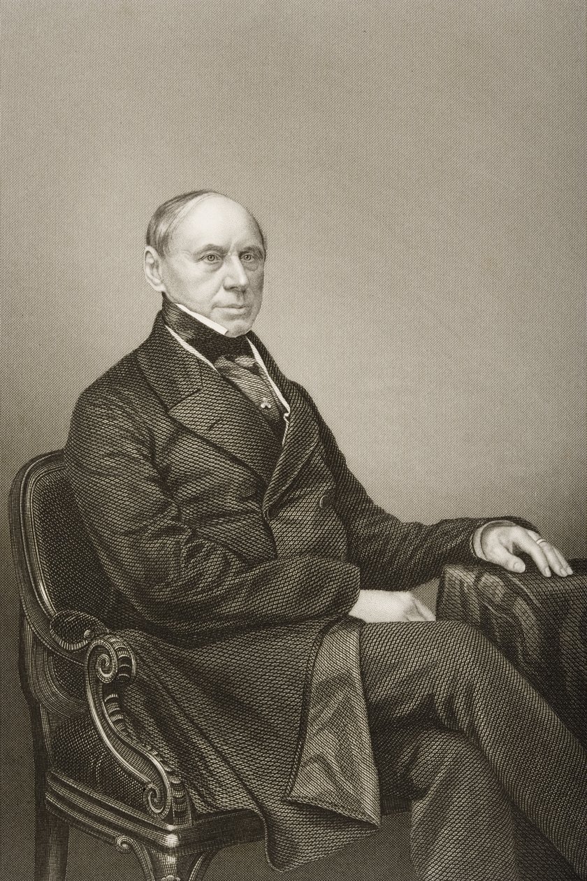 Gróf Ernst Philipp Brunnow (1797-1875) metszett D.J. Pound egy fényképről, a „The Drawing-Room of Eminent Personages, Volume 2”, Londonban, 1860. alkotó: John Jabez Edwin Paisley Mayall