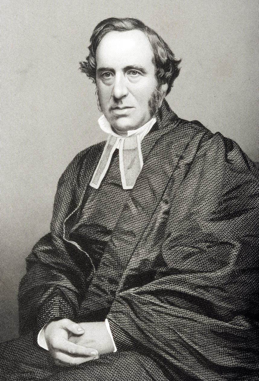 Richard Chenevix-árok (1807-86) vésette D.J. Pound egy fényképről, a „The Drawing-Room of Eminent Personages, Volume 2”, Londonban, 1860. alkotó: John Jabez Edwin Paisley Mayall