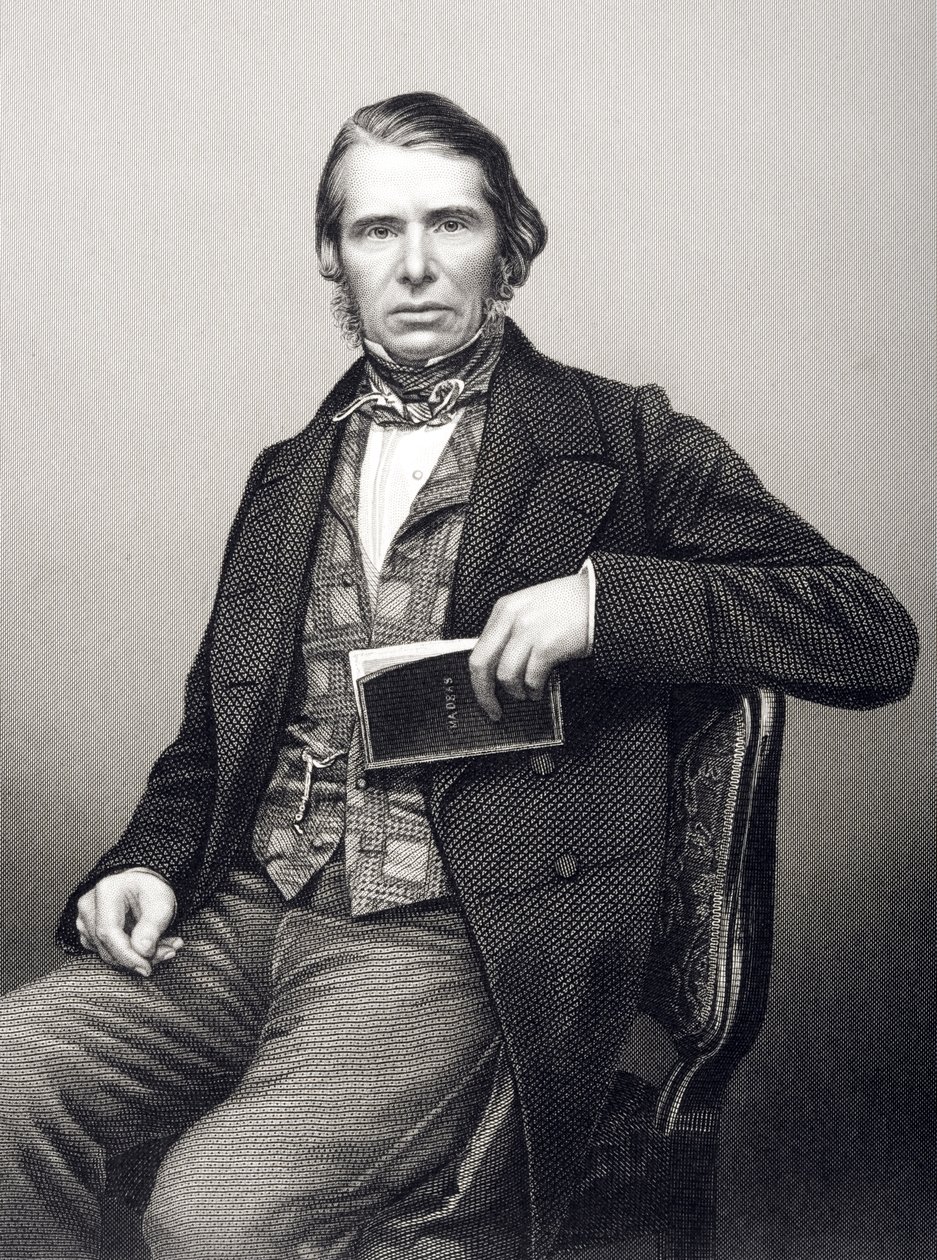 Sir Charles Edward Trevelyan (1807-86) metszett D.J. Pound egy fényképről, a „The Drawing-Room of Eminent Personages, Volume 2”, Londonban, 1860. alkotó: John Jabez Edwin Paisley Mayall